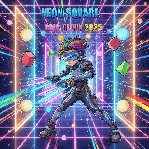 Neon Square Color Guardian 2025 Details