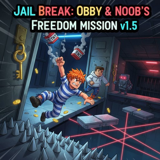 Jail Break: Obby & Noob's Freedom Mission v1.5 Details