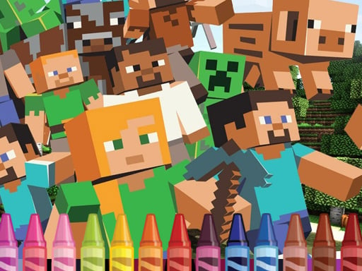 Minecraft Coloring Details