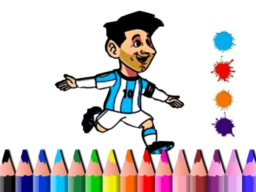 BTS Messi Coloring Book Details