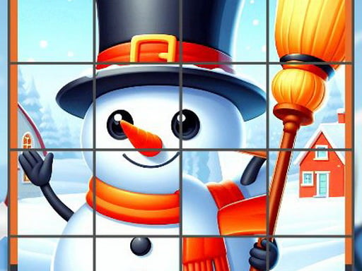 Happy Snowman Puzzle Details