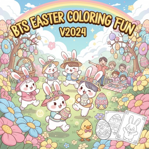 BTS Easter Coloring Fun v2024 Details